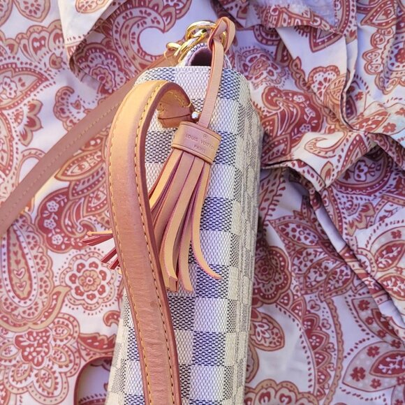 Louis Vuitton Damier Azur Croisette Bag - Picture 2 of 6